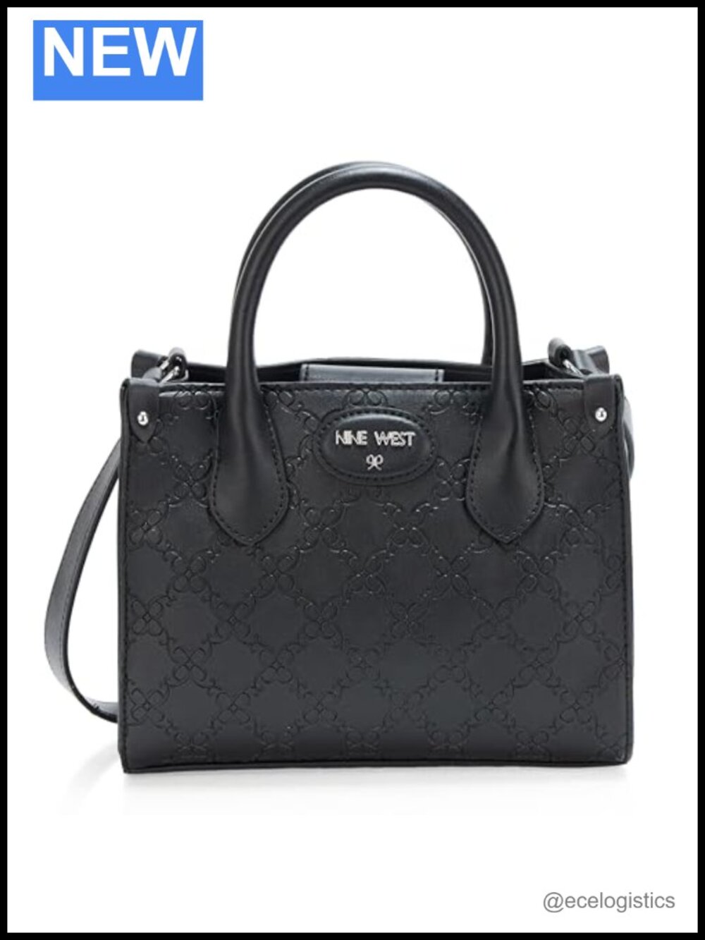 Nine West Archy Mini Satchel Faux Leather Crossbody Bag
